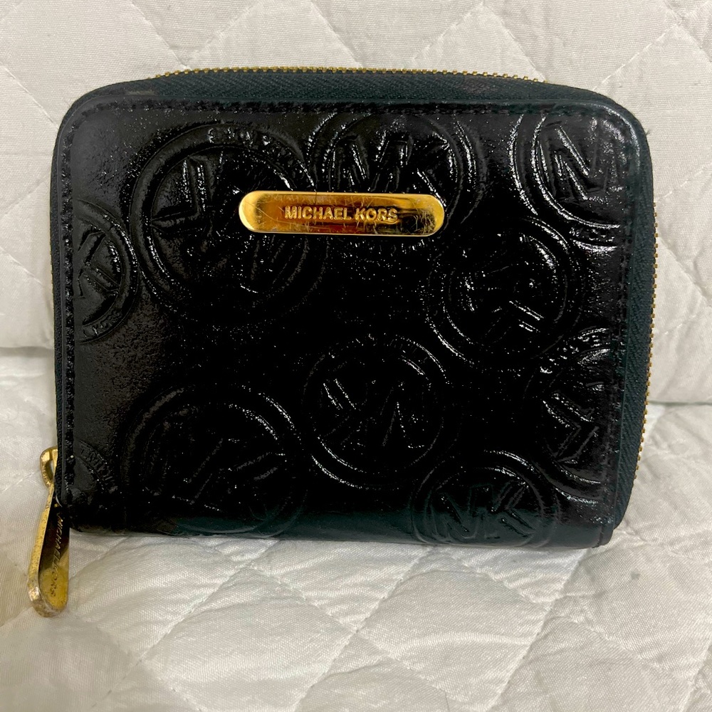 Michael Kors original leather wallet